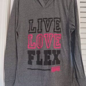 Flex Till You're Famous hooded pullover Size S